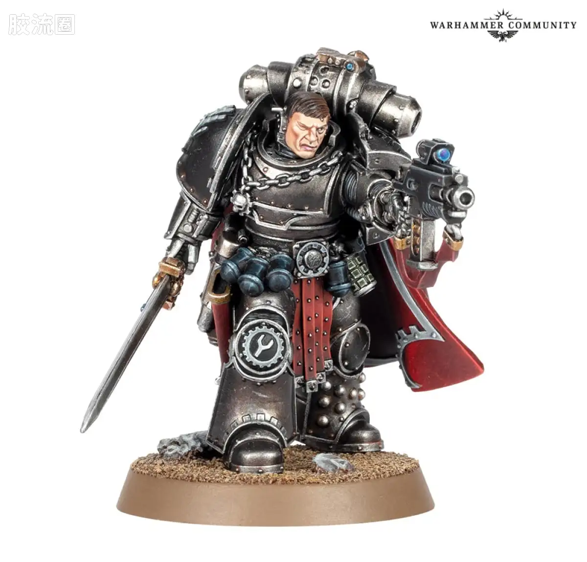 战锤：荷鲁斯之乱 Warhammer: The Horus Heresy Iron Hands 第十军团 钢铁之手 2版 十连长 沙德拉克·梅杜森 破碎军团统帅