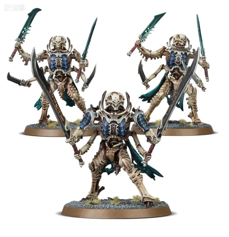 战锤：西格玛时代 Warhammer：Age of Sigmar Ossiarch Bonereapers 殓骨骸军 2版 墓城追猎者