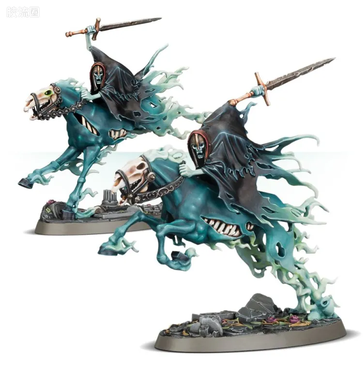 战锤：西格玛时代 Warhammer：Age of Sigmar Nighthaunt 暗夜游魂 2版 恐刃剑灵