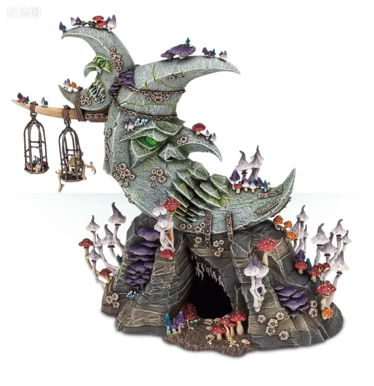 战锤：西格玛时代 Warhammer：Age of Sigmar Gloomspite Gitz 暗怨地精 2版 恶月神龛