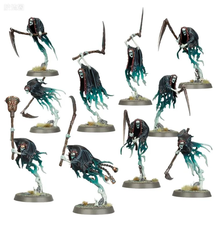 战锤：西格玛时代 Warhammer：Age of Sigmar Nighthaunt 暗夜游魂 2版 恶灵收割者