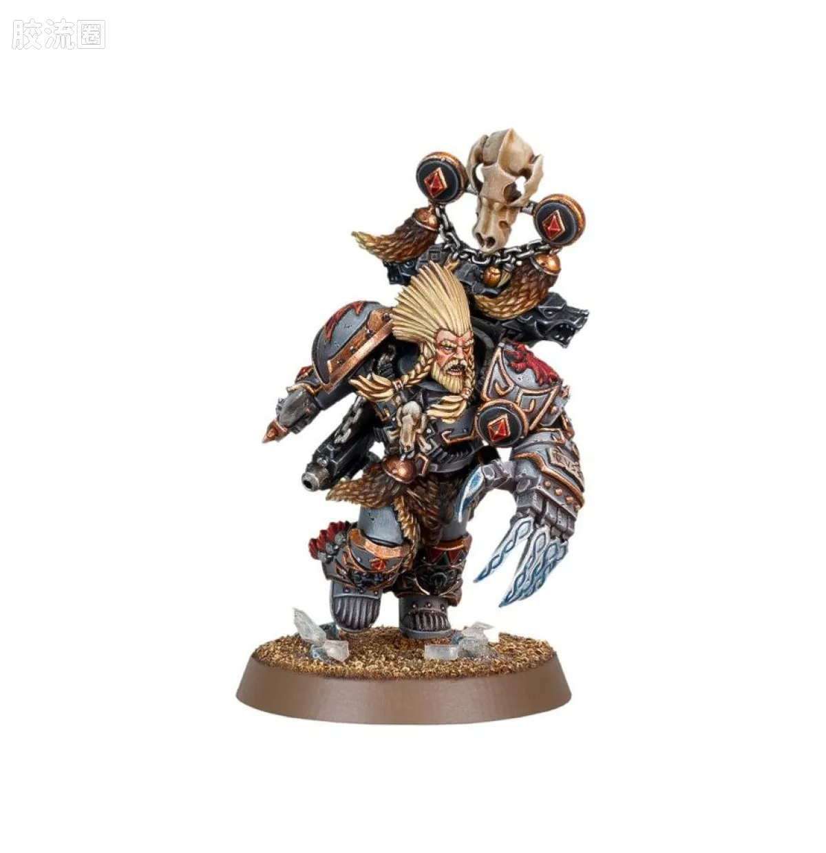 战锤：荷鲁斯之乱 Warhammer: The Horus Heresy Space Wolves 第六军团 太空野狼 2版 戈果·邪手
