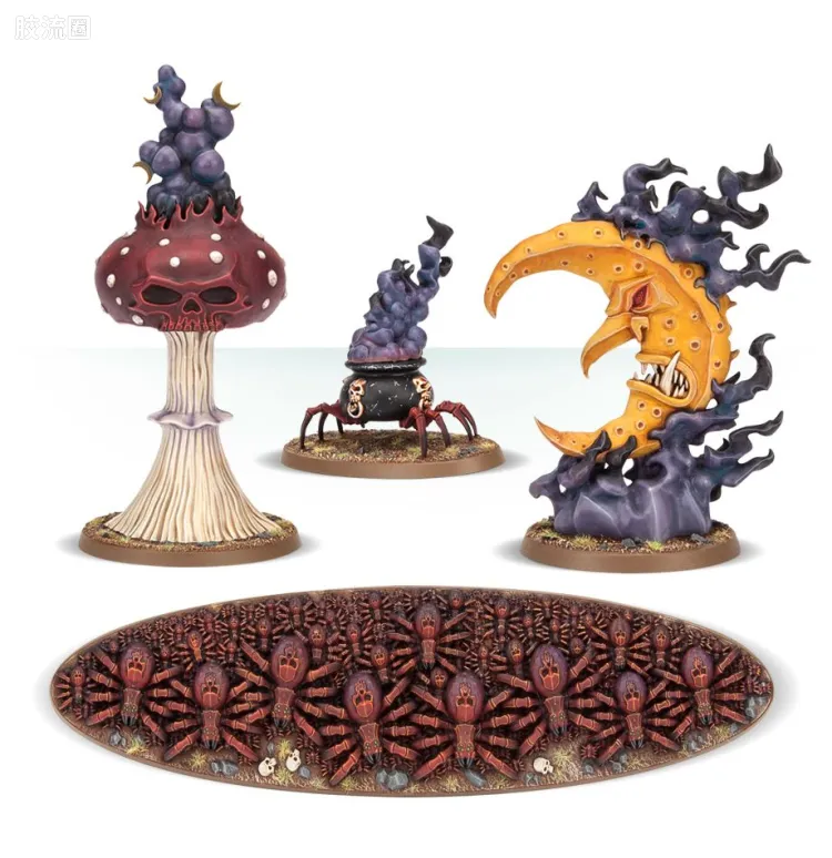 战锤：西格玛时代 Warhammer：Age of Sigmar Gloomspite Gitz 暗怨地精 2版 无尽法术