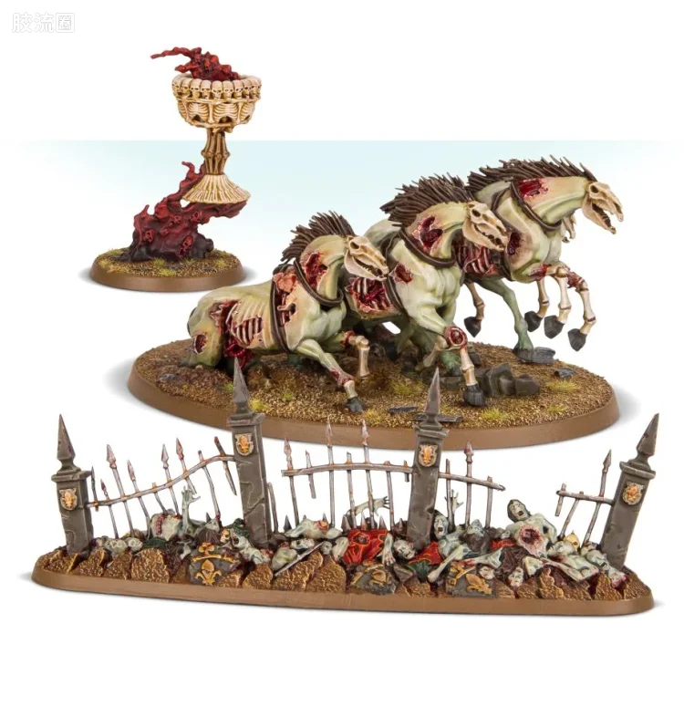 战锤：西格玛时代 Warhammer：Age of Sigmar Flesh-eater Courts 食肉王廷 2版 无尽法术