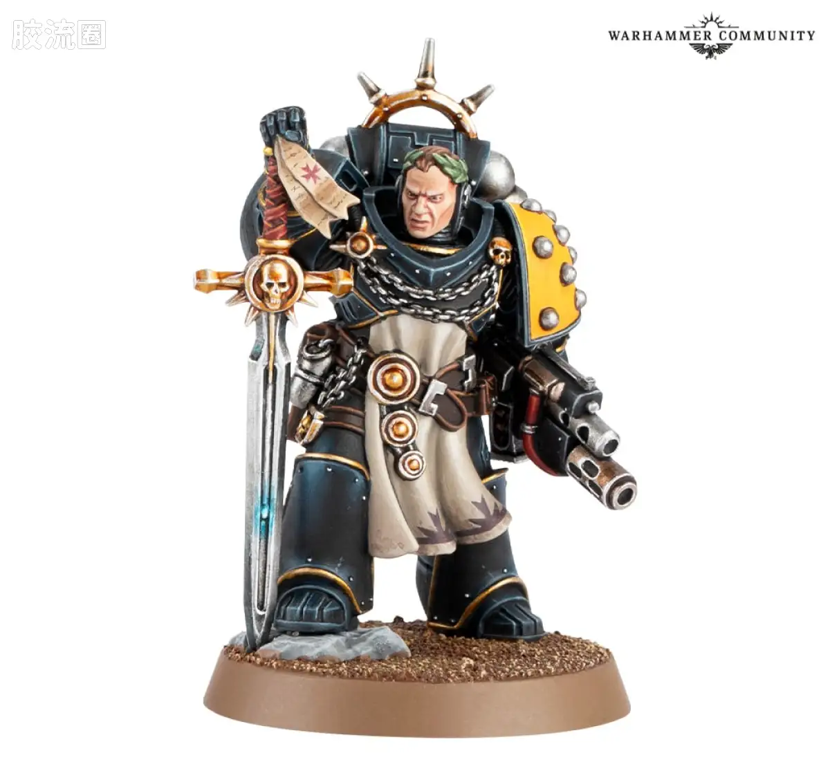 战锤：荷鲁斯之乱 Warhammer: The Horus Heresy 帝国通用单位 2版 星际战士 忠诚派冠军执行官