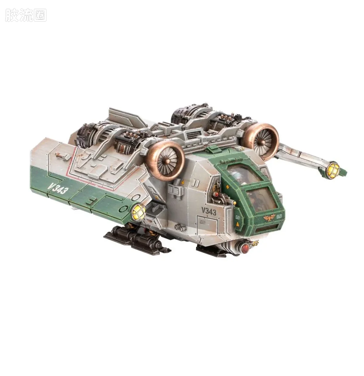 战锤：荷鲁斯之乱 Warhammer: The Horus Heresy Solar Auxilia 太阳辅助军 2版 树脂版 阿尔维斯运输机