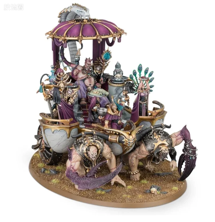 战锤：西格玛时代 Warhammer：Age of Sigmar Hedonites of Slaanesh 色孽欲魔 2版 格勒托斯·沃斯科林 暴食领主