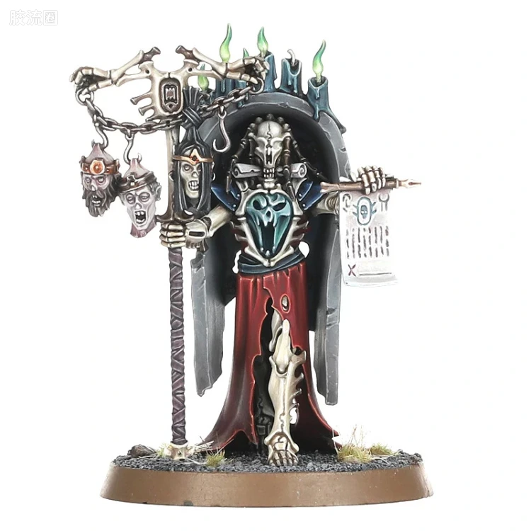 战锤：西格玛时代 Warhammer：Age of Sigmar Ossiarch Bonereapers 殓骨骸军 2版 沃克莫提恩 骨税之主