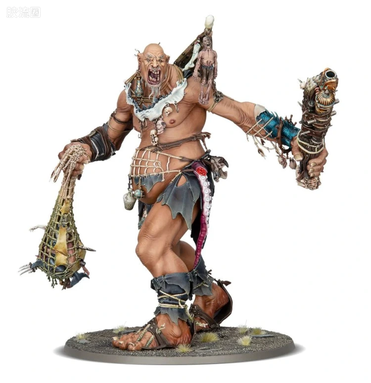 战锤：西格玛时代 Warhammer：Age of Sigmar Sons of Behemat 贝希摩特之子 2版 海妖吞食者 超级巨魔