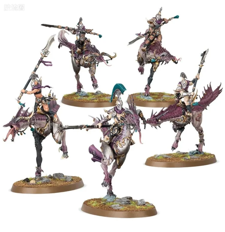 战锤：西格玛时代 Warhammer：Age of Sigmar Hedonites of Slaanesh 色孽欲魔 2版 滑刃探寻者