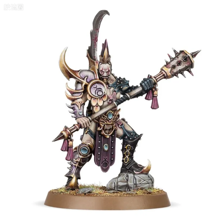 战锤：西格玛时代 Warhammer：Age of Sigmar Hedonites of Slaanesh 色孽欲魔 2版 痛苦领主
