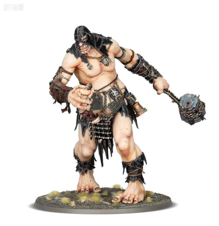 战锤：西格玛时代 Warhammer：Age of Sigmar Sons of Behemat 贝希摩特之子 2版 破门者 超级巨魔