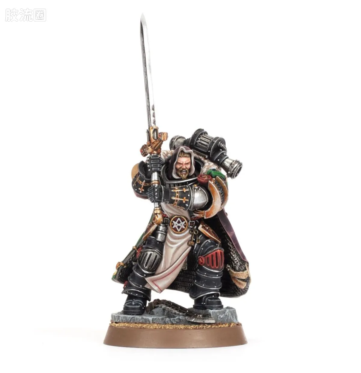战锤：荷鲁斯之乱 Warhammer: The Horus Heresy Dark Angels 第一军团 黑暗天使 2版 第九骑士团的圣骑士 考斯维恩