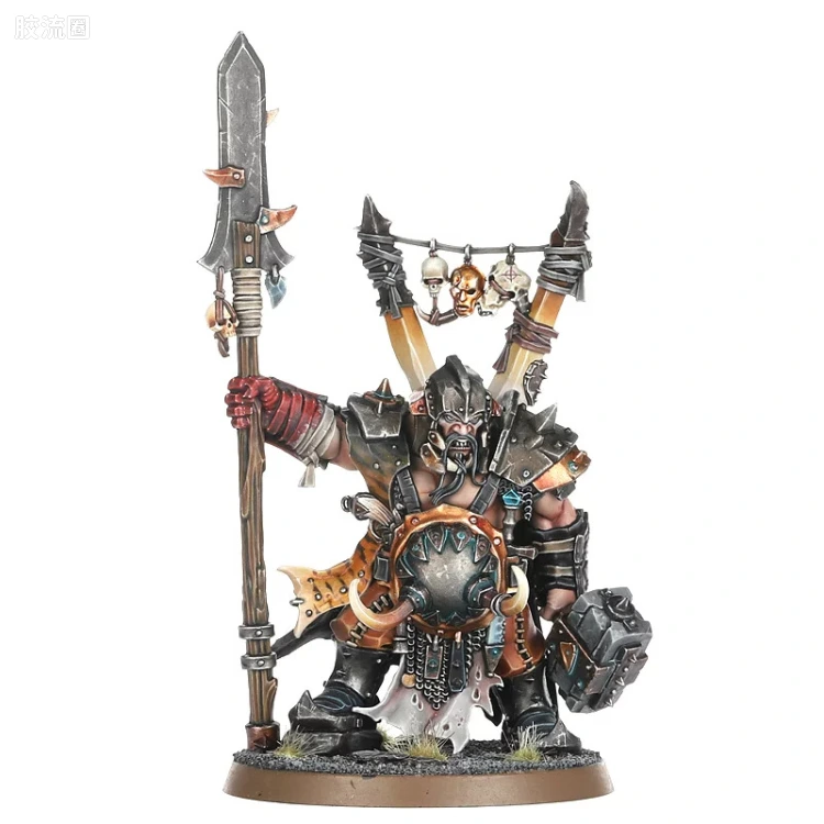 战锤：西格玛时代 Warhammer：Age of Sigmar Ogor Mawtribes 食人魔大胃部落 2版 胀肚者 暴君