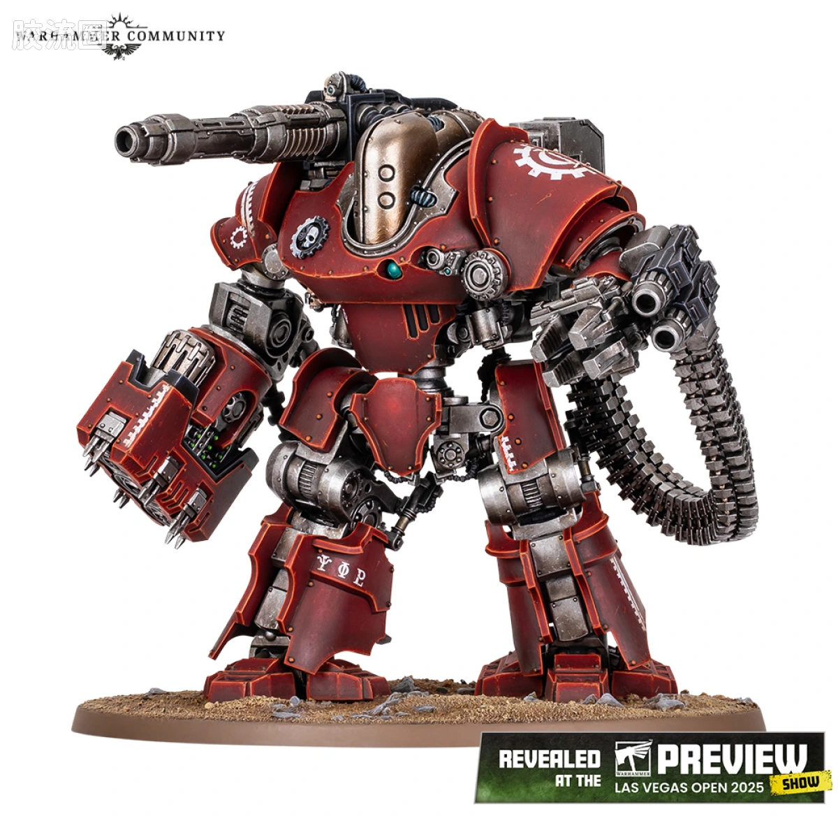战锤：荷鲁斯之乱 Warhammer: The Horus Heresy Mechanicum 机械教 2版 萨纳塔尔-卡里克斯级 攻城型智控机兵