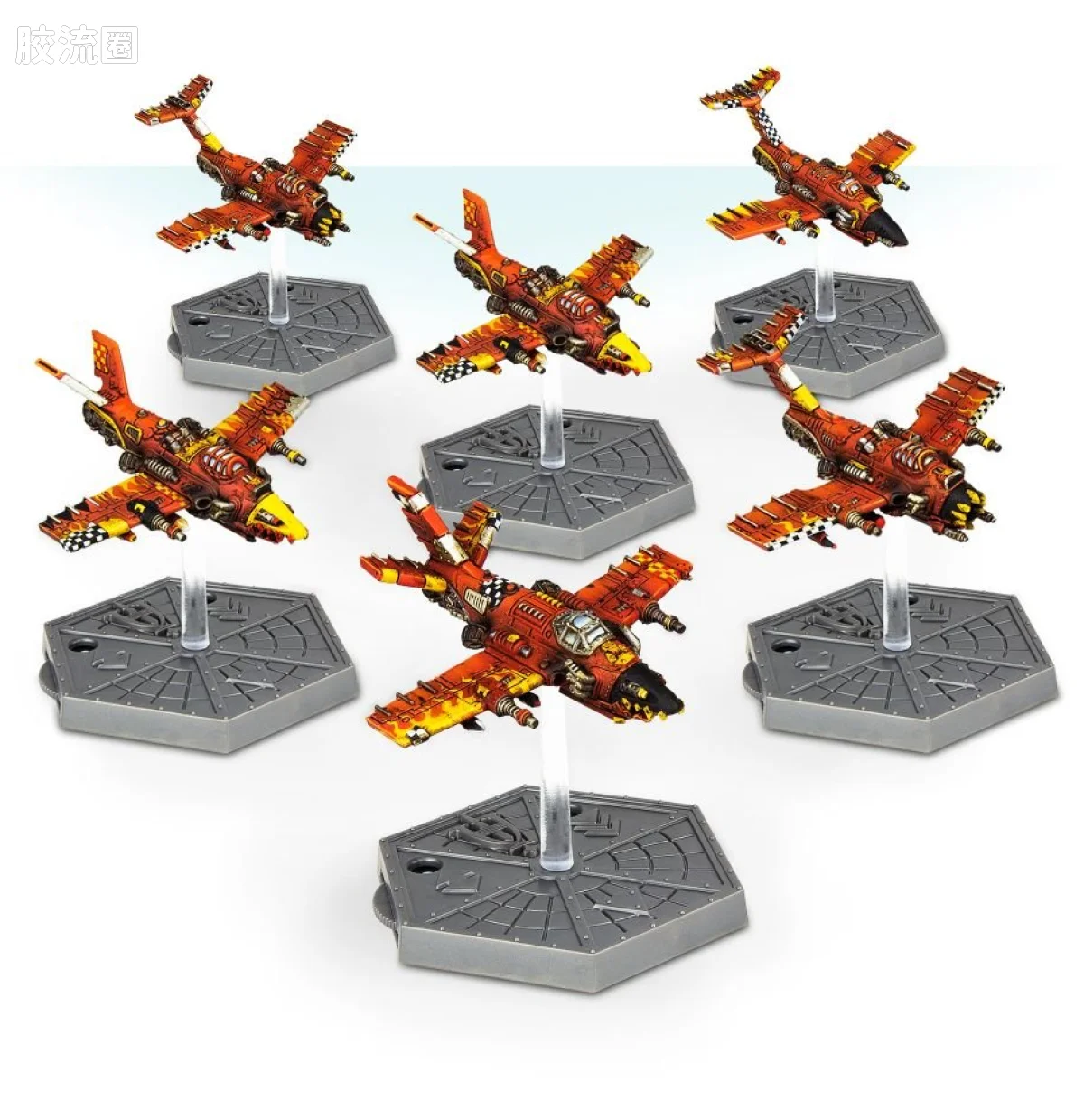 帝国空战 Aeronautica Imperialis 欧克蛮人 2版 蛮人战斗机