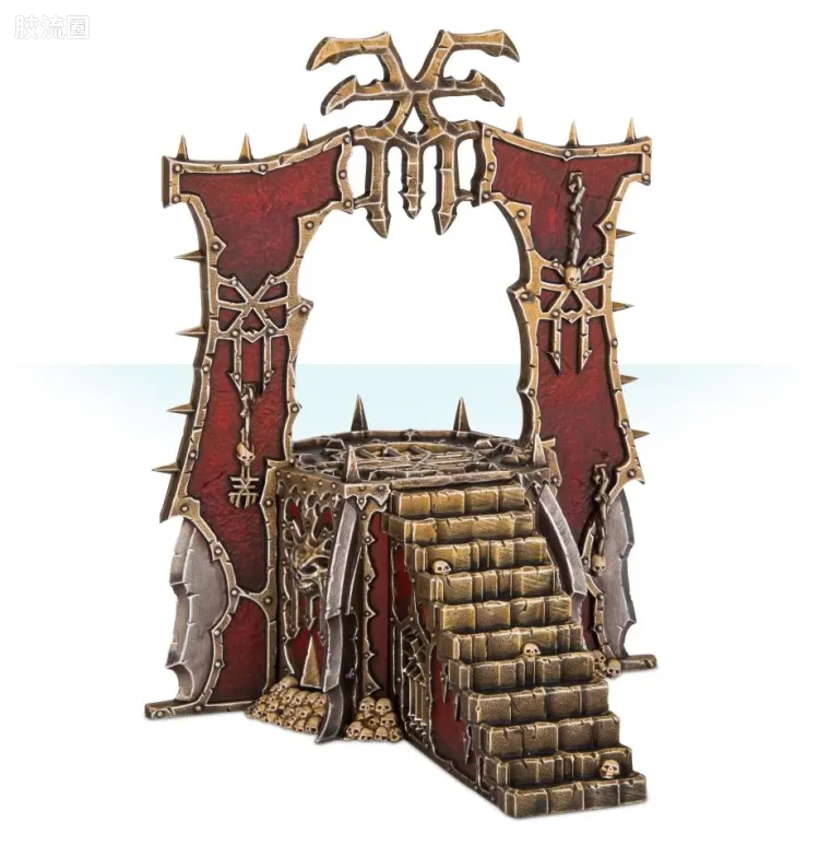 战锤：西格玛时代 Warhammer：Age of Sigmar Blades of Khorne 恐虐之刃 2版 颅骨祭坛