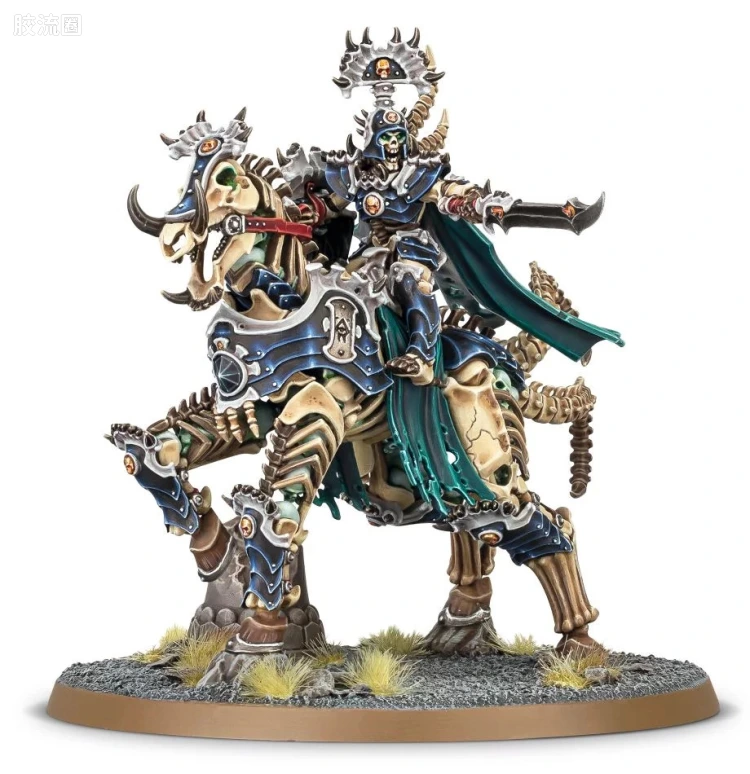 战锤：西格玛时代 Warhammer：Age of Sigmar Ossiarch Bonereapers 殓骨骸军 2版 骨骑统帅