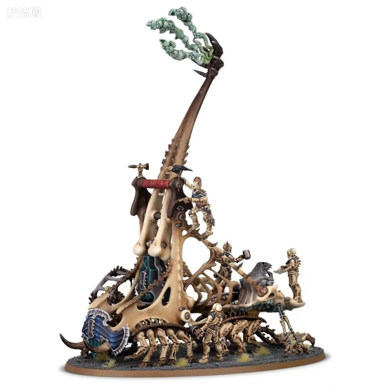 战锤：西格玛时代 Warhammer：Age of Sigmar Ossiarch Bonereapers 殓骨骸军 2版 骸铸投颅机