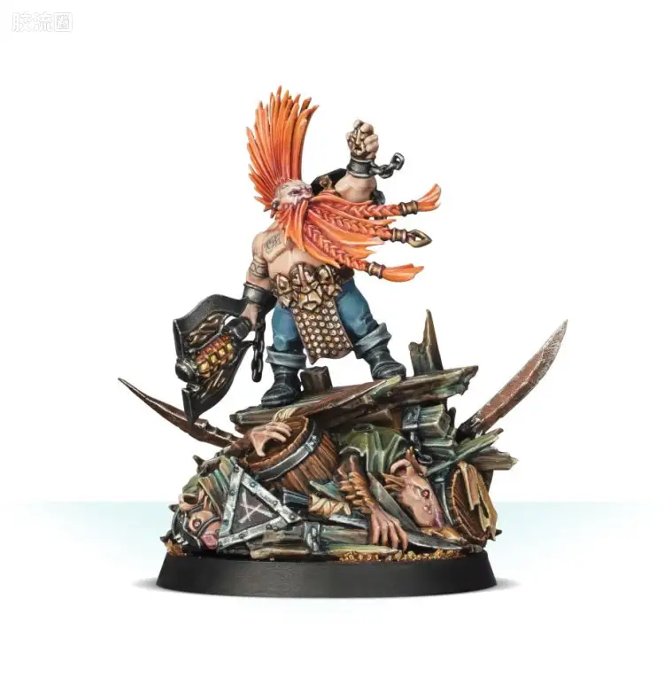 战锤：西格玛时代 Warhammer：Age of Sigmar Duardin 矮灵特殊人物 2版 高崔克·冈尼森