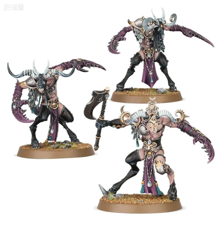 战锤：西格玛时代 Warhammer：Age of Sigmar Hedonites of Slaanesh 色孽欲魔 2版 魔血孽兽