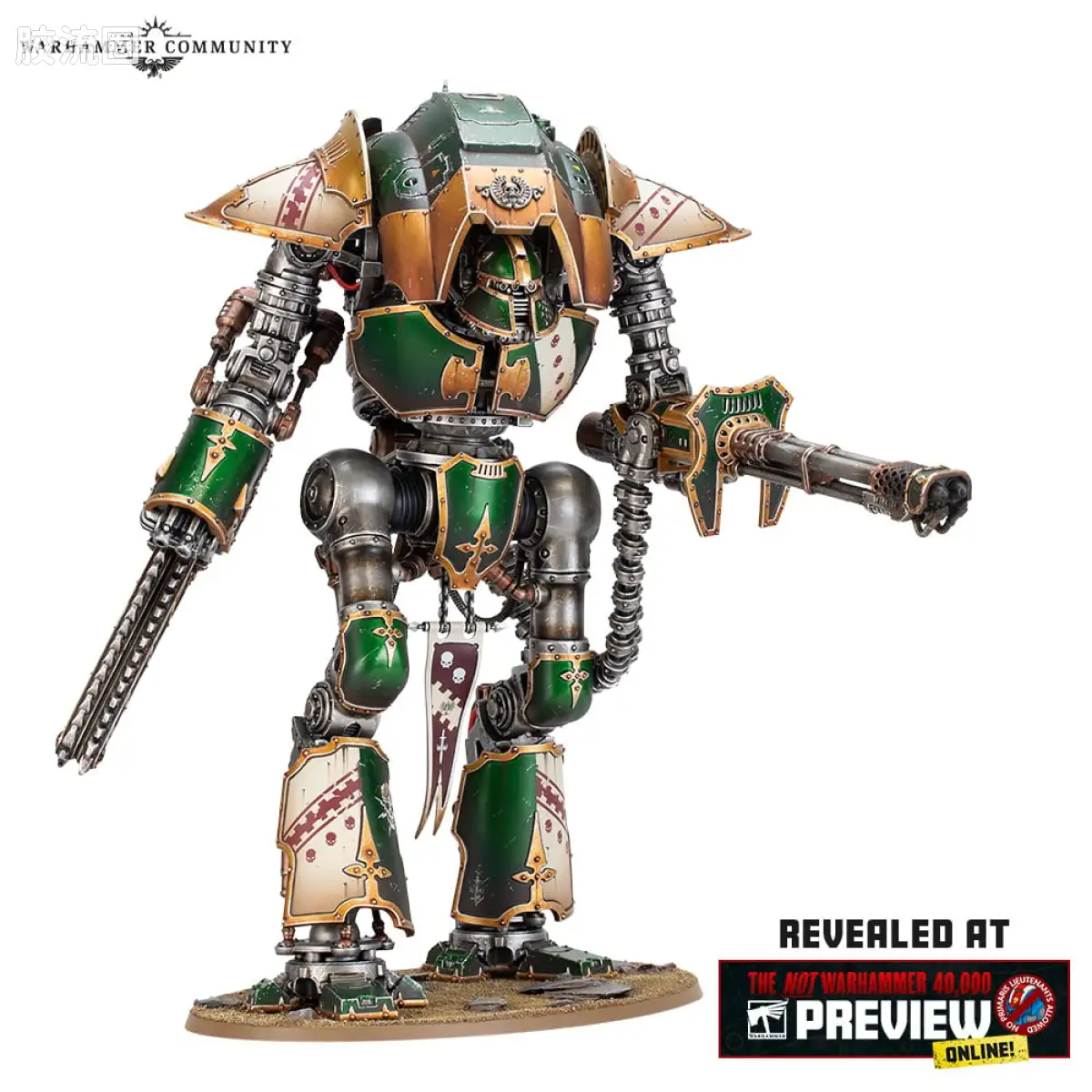战锤：荷鲁斯之乱 Warhammer: The Horus Heresy Mechanicum 机械教 2版 黄泉型角蝰骑士