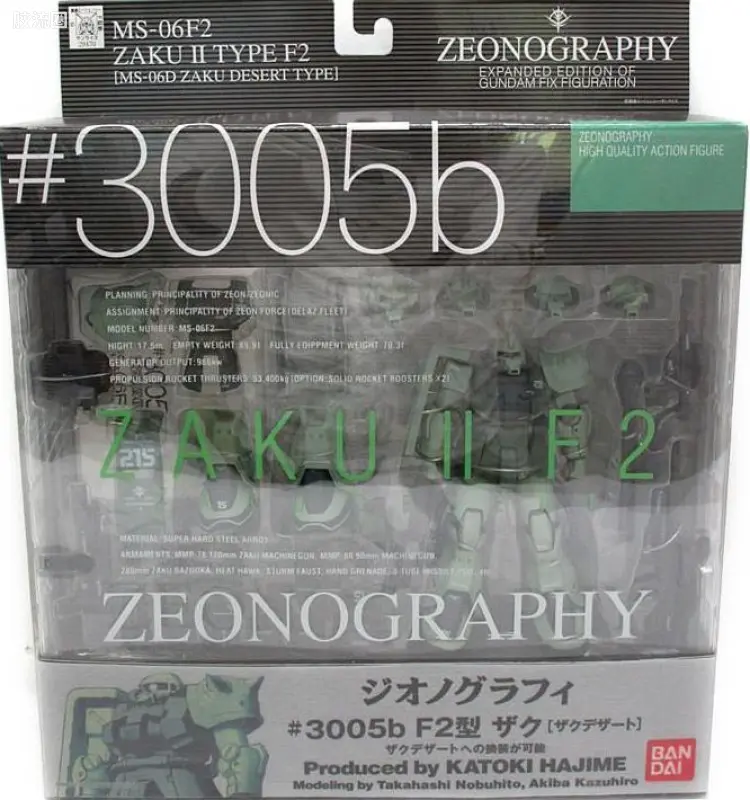 GUNDAM FIX FIGURATION ZEONOGRAPHY #3005b 扎古F2/沙漠型扎古