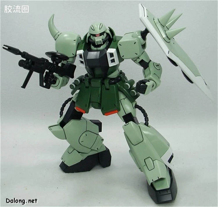 机动战士高达SEED SEED DESTINY 1/100 06 ZGMF-1000 扎古勇士+瞬发巫师背包 & 炮击巫师背包 - 图片