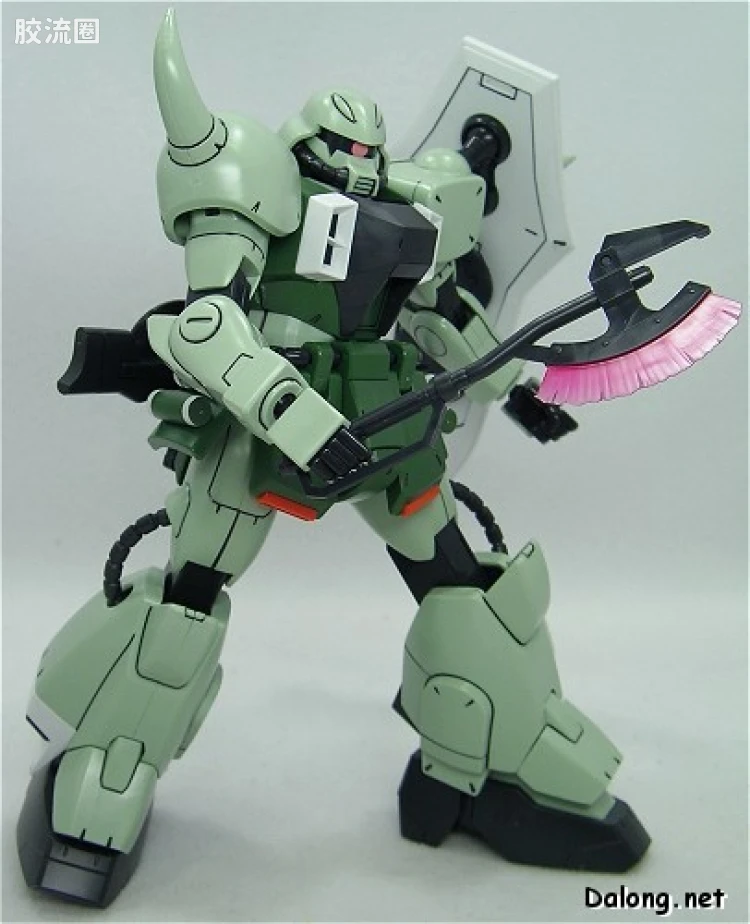 机动战士高达SEED SEED DESTINY 1/100 06 ZGMF-1000 扎古勇士+瞬发巫师背包 & 炮击巫师背包 - 图片