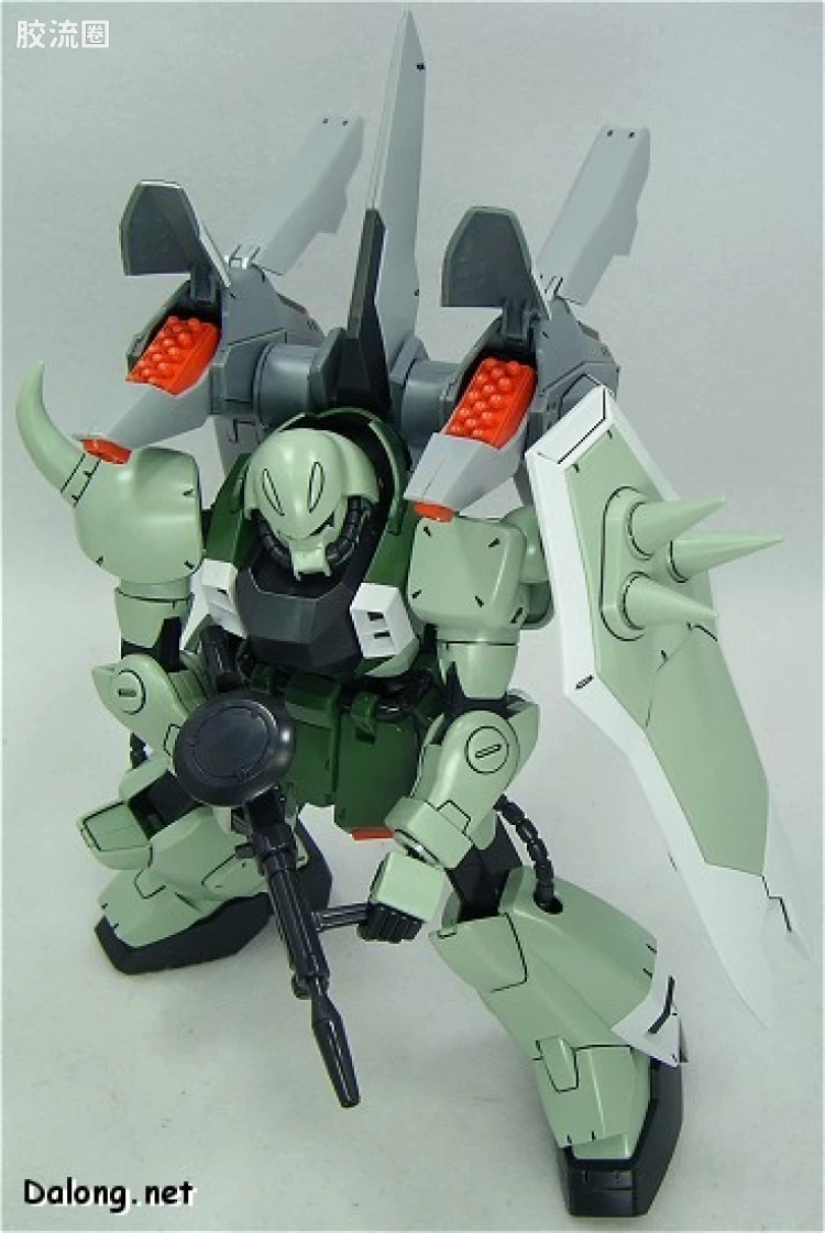 机动战士高达SEED SEED DESTINY 1/100 06 ZGMF-1000 扎古勇士+瞬发巫师背包 & 炮击巫师背包 - 图片