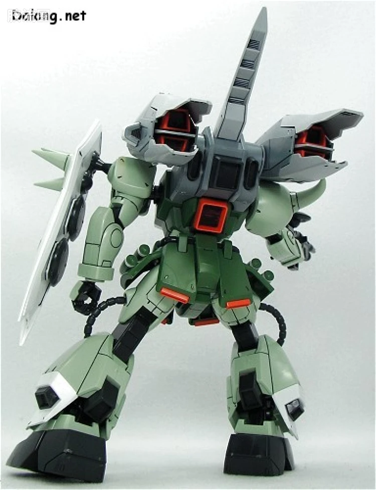 机动战士高达SEED SEED DESTINY 1/100 06 ZGMF-1000 扎古勇士+瞬发巫师背包 & 炮击巫师背包 - 图片
