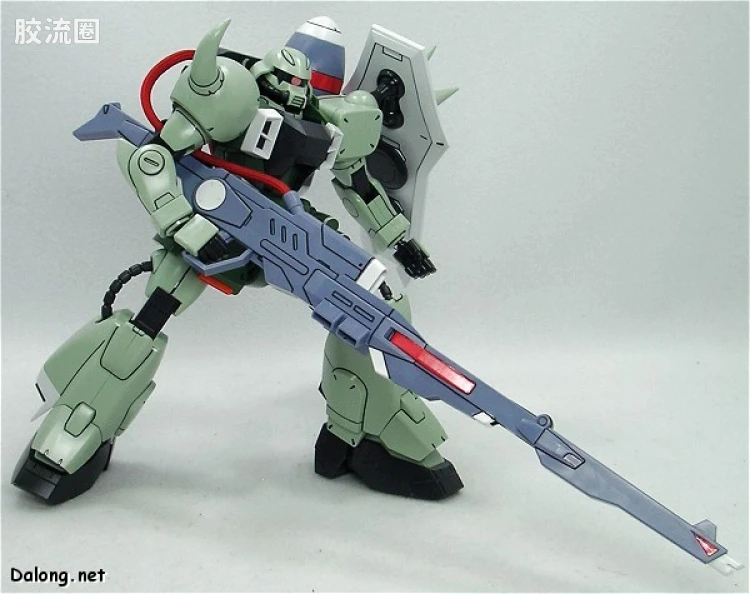 机动战士高达SEED SEED DESTINY 1/100 06 ZGMF-1000 扎古勇士+瞬发巫师背包 & 炮击巫师背包 - 图片