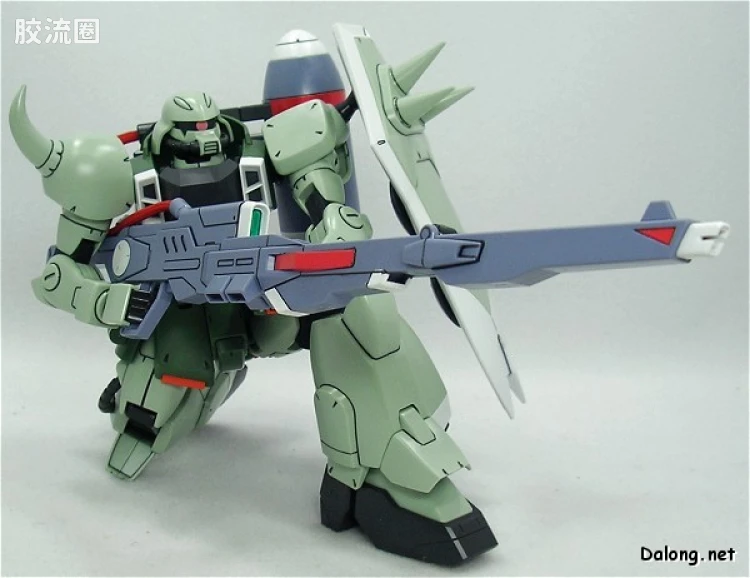 机动战士高达SEED SEED DESTINY 1/100 06 ZGMF-1000 扎古勇士+瞬发巫师背包 & 炮击巫师背包 - 图片