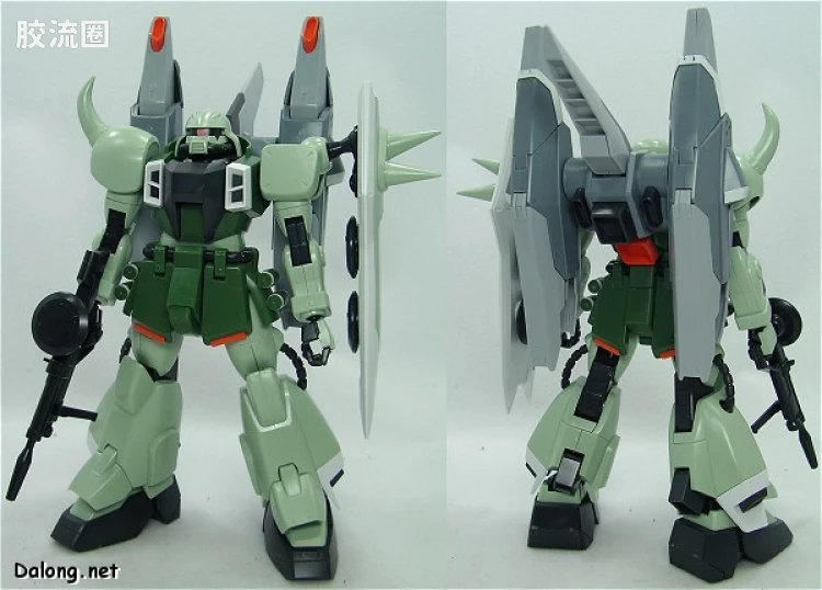 机动战士高达SEED SEED DESTINY 1/100 06 ZGMF-1000 扎古勇士+瞬发巫师背包 & 炮击巫师背包 - 图片