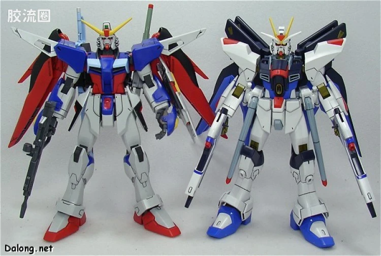 机动战士高达SEED SEED DESTINY 1/100 09 ZGMF-X20A 强袭自由高达 - 图片