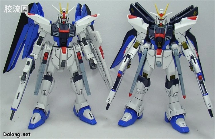 机动战士高达SEED SEED DESTINY 1/100 09 ZGMF-X20A 强袭自由高达 - 图片