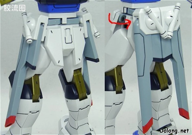 机动战士高达SEED SEED DESTINY 1/100 09 ZGMF-X20A 强袭自由高达 - 图片
