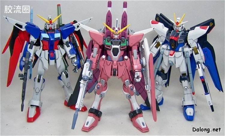 机动战士高达SEED SEED DESTINY 1/100 11 ZGMF-X19A 无限正义高达 - 图片