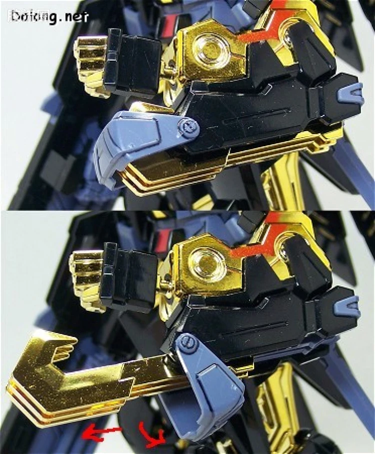 机动战士高达SEED SEED DESTINY 1/100 13 MBF-P01-Re2 异端高达金色机天蜜纳 - 图片