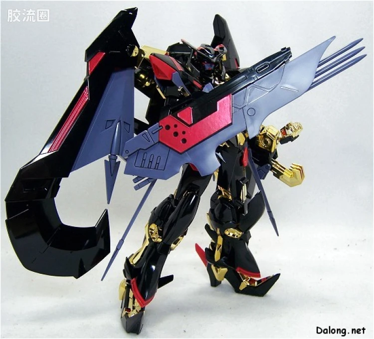 机动战士高达SEED SEED DESTINY 1/100 13 MBF-P01-Re2 异端高达金色机天蜜纳 - 图片