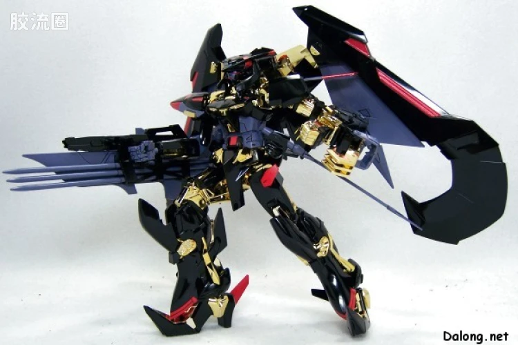 机动战士高达SEED SEED DESTINY 1/100 13 MBF-P01-Re2 异端高达金色机天蜜纳 - 图片