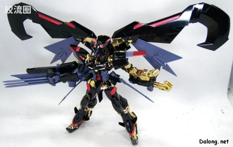 机动战士高达SEED SEED DESTINY 1/100 13 MBF-P01-Re2 异端高达金色机天蜜纳 - 图片
