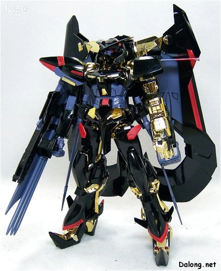 机动战士高达SEED SEED DESTINY 1/100 13 MBF-P01-Re2 异端高达金色机天蜜纳 - 图片