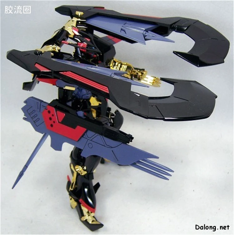 机动战士高达SEED SEED DESTINY 1/100 13 MBF-P01-Re2 异端高达金色机天蜜纳 - 图片