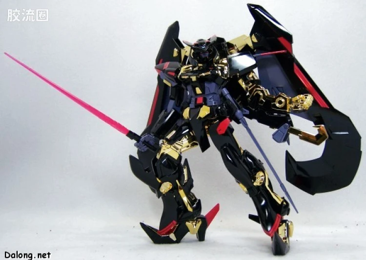 机动战士高达SEED SEED DESTINY 1/100 13 MBF-P01-Re2 异端高达金色机天蜜纳 - 图片