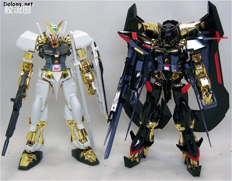 机动战士高达SEED SEED DESTINY 1/100 13 MBF-P01-Re2 异端高达金色机天蜜纳 - 图片
