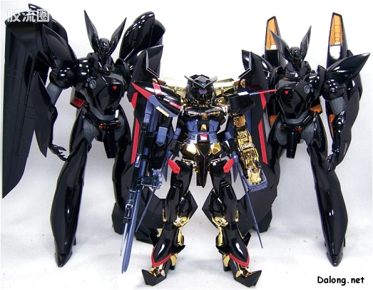 机动战士高达SEED SEED DESTINY 1/100 13 MBF-P01-Re2 异端高达金色机天蜜纳 - 图片