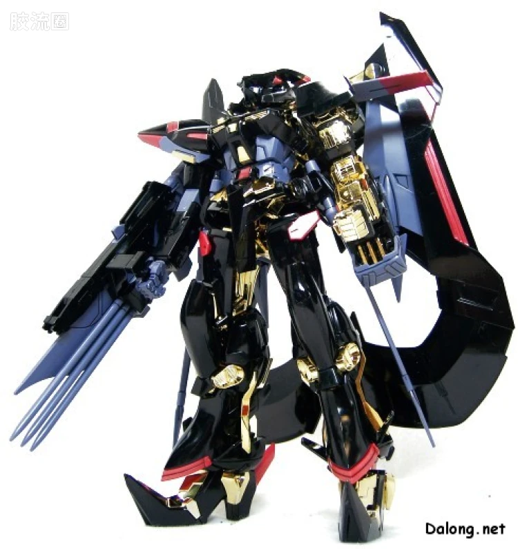机动战士高达SEED SEED DESTINY 1/100 13 MBF-P01-Re2 异端高达金色机天蜜纳 - 图片