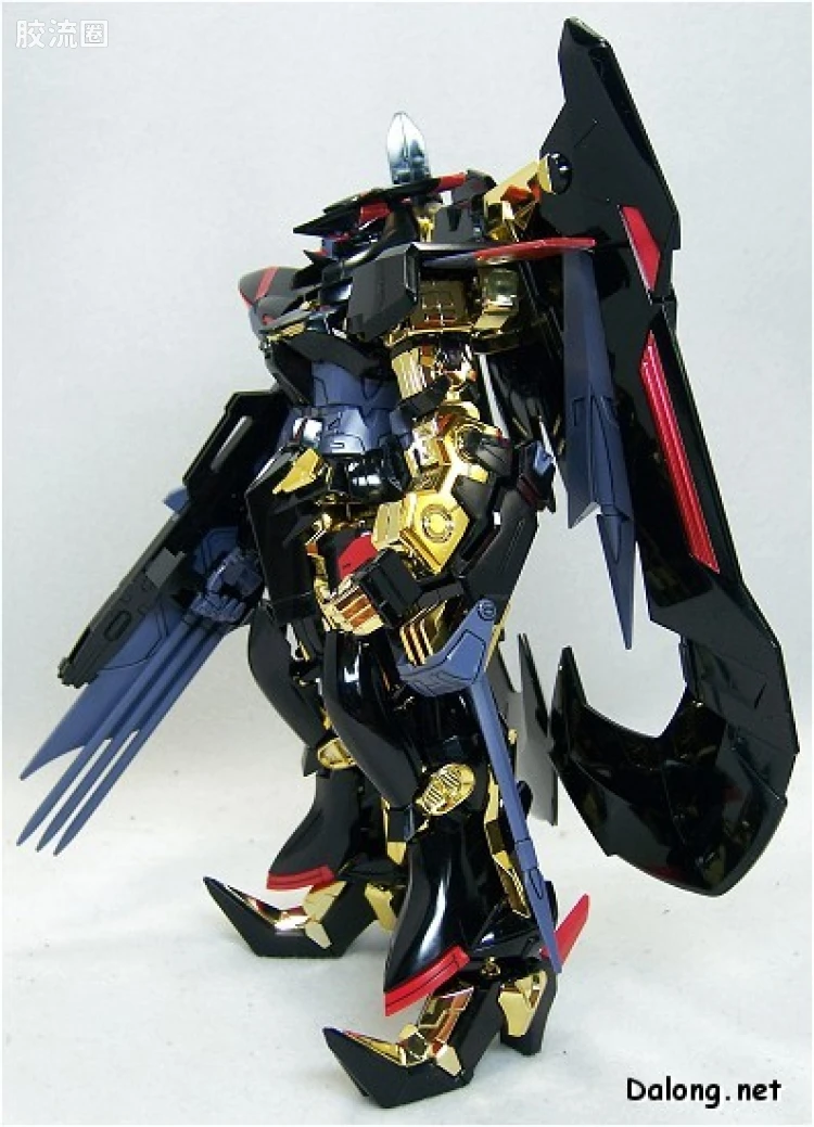 机动战士高达SEED SEED DESTINY 1/100 13 MBF-P01-Re2 异端高达金色机天蜜纳 - 图片