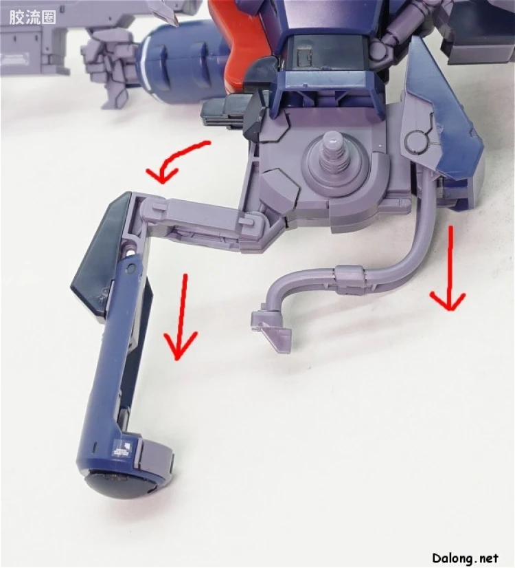 RE/100 普通版 MSA-005K 钢加农DT(探测者) - 图片